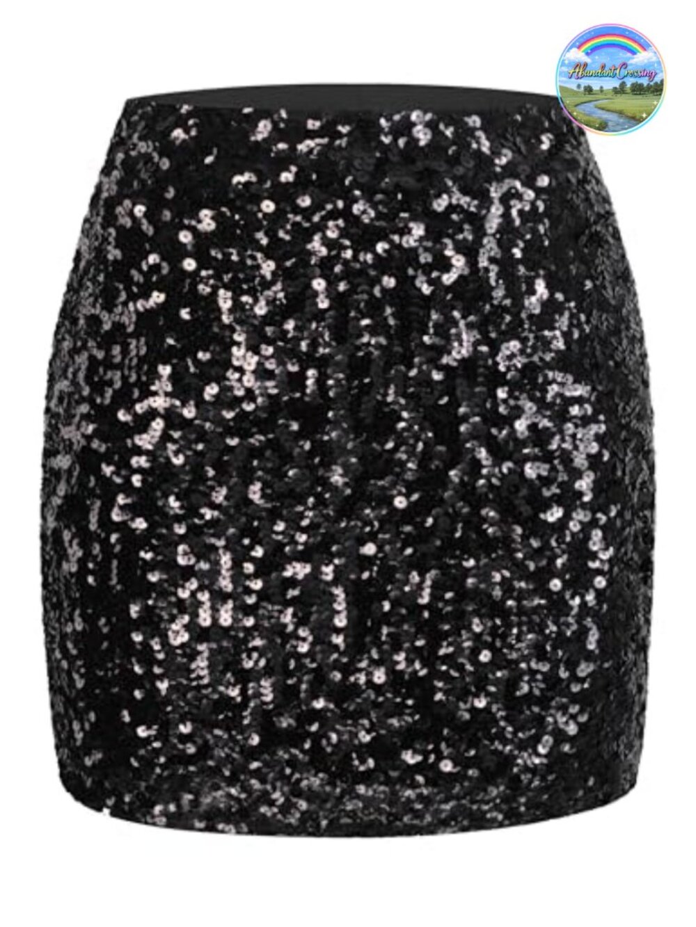 Sequin Bodycon Mini Skirt Stretchy Club Party Night Out